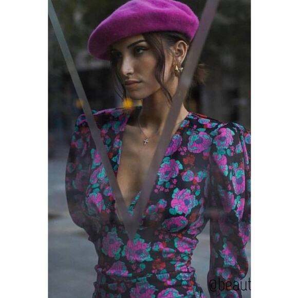 Zara Wool Beret - Picture 1 of 7